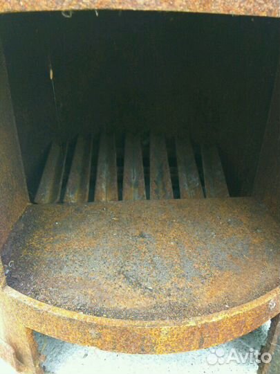 Печь с казаном