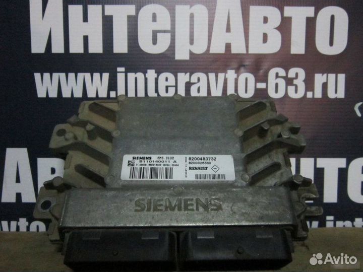 Блок управления двигателем Renault Logan