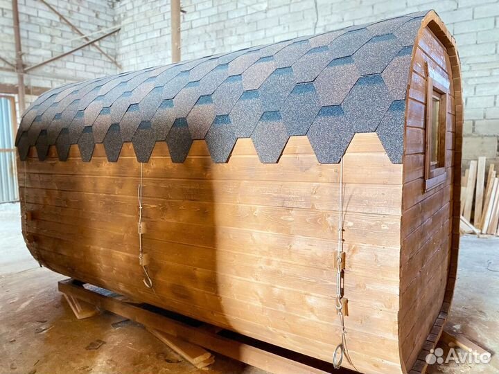 Баня бочка квадро с доставкой