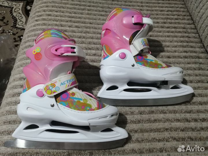 Коньки ледовые раздвижные