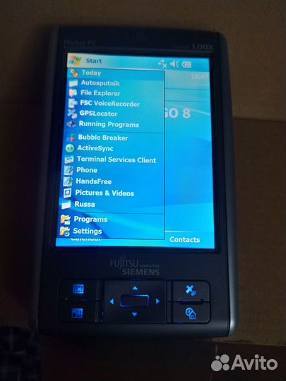 Кпк Fujitsu Siemens Pocket Loox N560