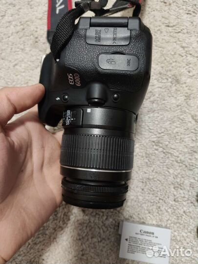 Зеркальный фотоаппарат canon 600d