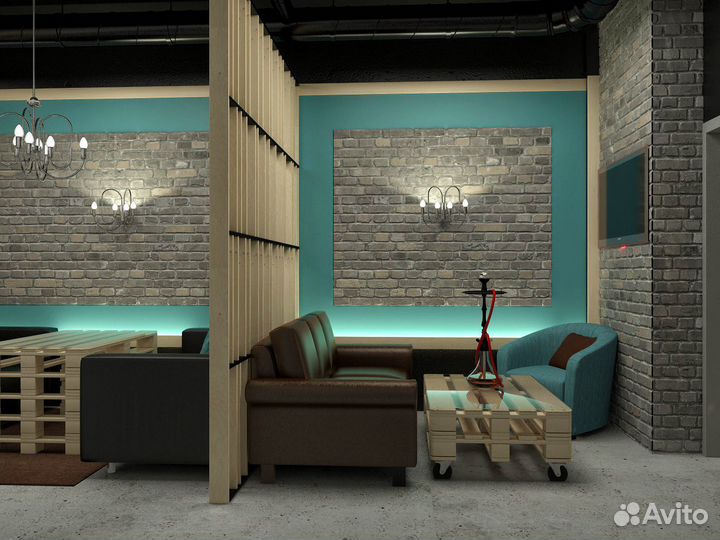 Кальянная в густонаселенном районе / 2 года работы