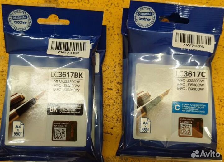 LC3617BKuc Картридж Brother