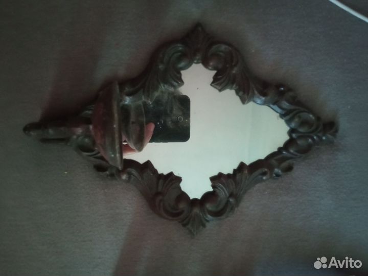 Настольнле зеркало, рамы пластик/металл