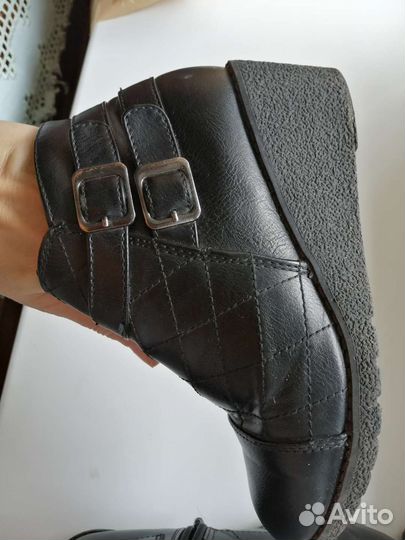 Ботинки кожаные осенние 33 размер