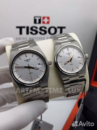 Наручные часы Tissot PRX Япония сапфир стекло