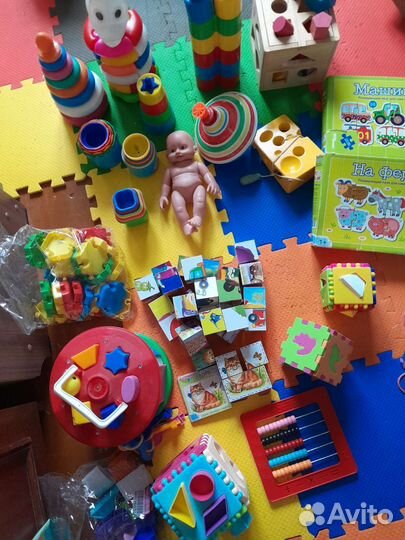 Развивающие игрушки от 1 года пакетом
