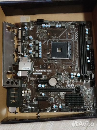 Материнская плата MSI A320M PRO-VDS