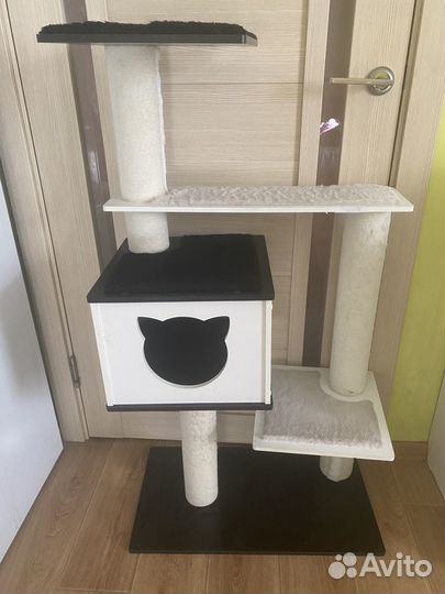 Когтеточка с домиком большая