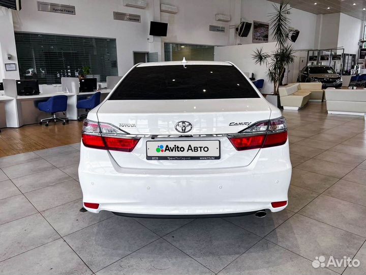 Toyota Camry 2.5 AT, 2017, 187 170 км