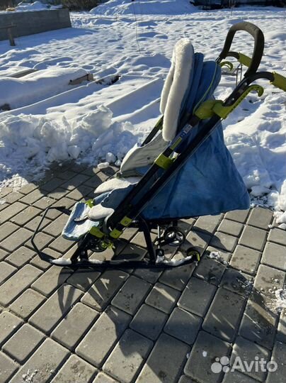 Коляска санки Ника 7-3
