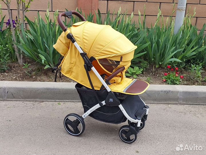 Прогулочная коляска Baballo 2024 новая(жёлтый)