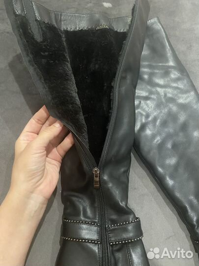 Зимние женские сапоги 38 новые