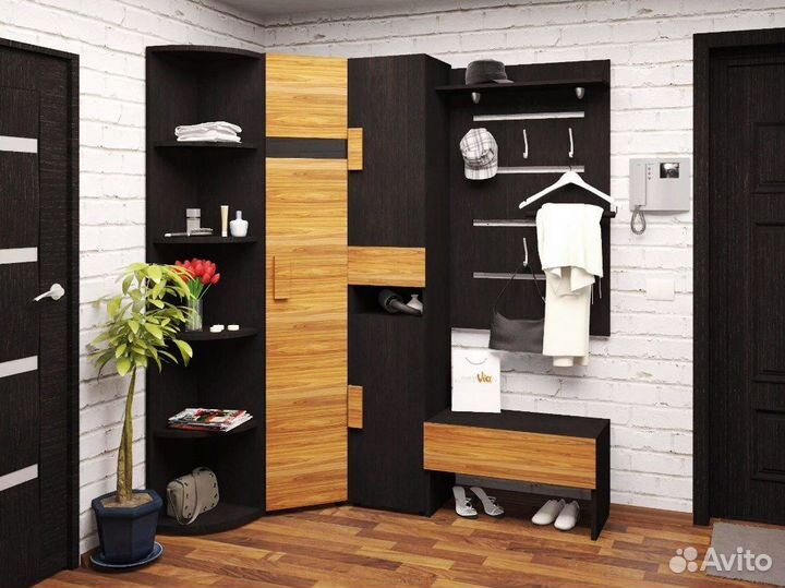 Шкаф в прихожую на заказ по вашим размерам