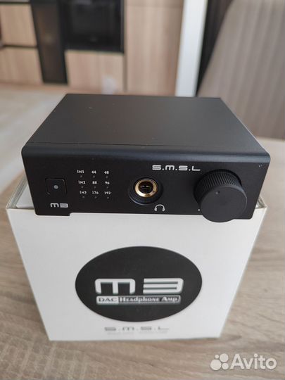 Цап. Усилитель для наушников. S.M.S.L - M3