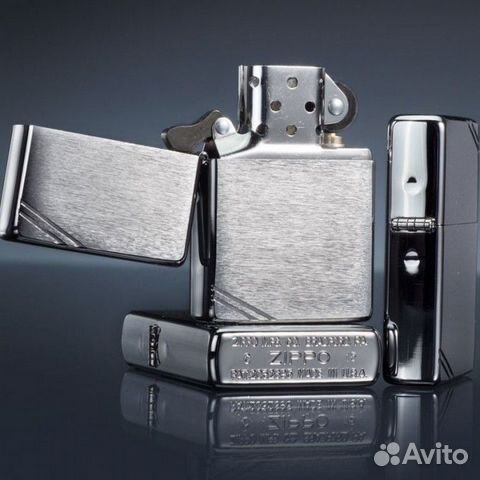 Купить Зажигалка Zippo Счетчик подлинной зажигалки Zippo подлинный старинный сер