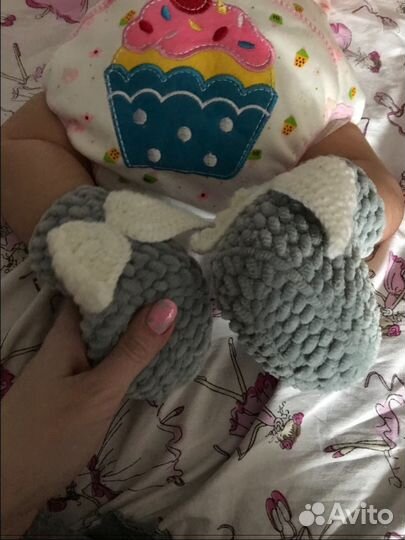 Пинетки ручная работа ангелок