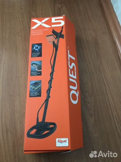 Металлоискатель quest x5