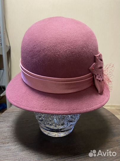 Шляпа фетровая женская
