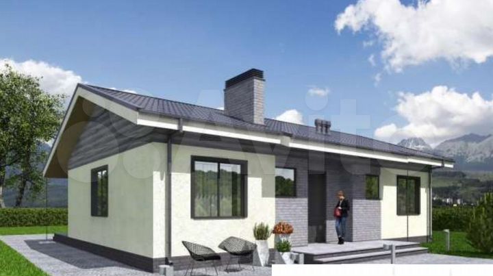 Дом 80 м² на участке 9 сот.