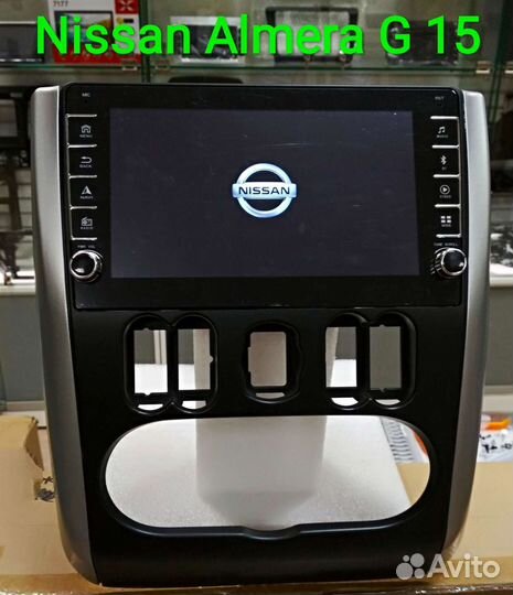 Nissan Almera G15 магнитола Android крутилки новая