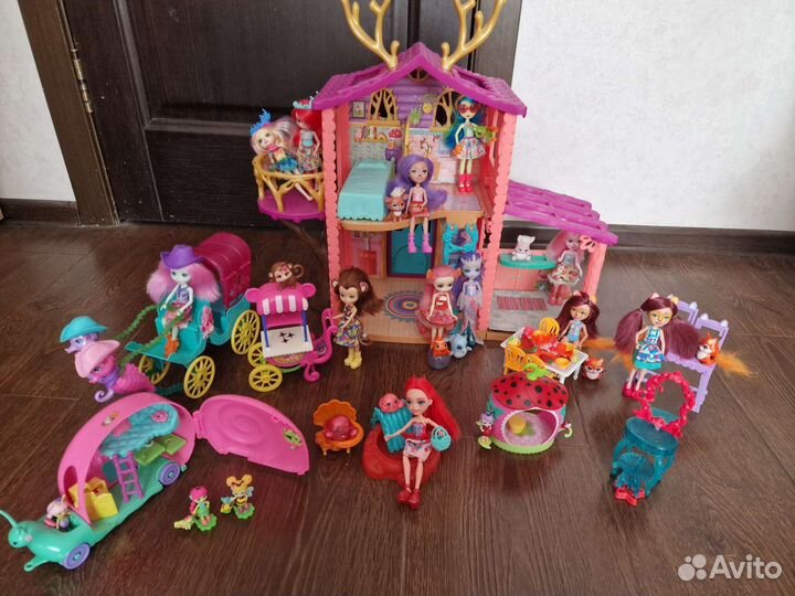 Куклы enchantimals и дом