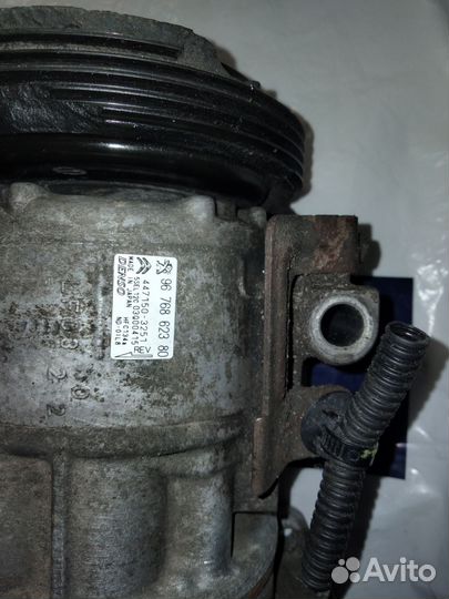 Компрессор кондиционера Ситроен С4