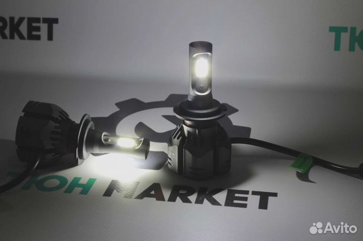 Светодиодные A6 LED лампы H7 Sal-man