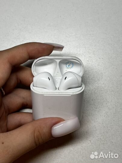 Беспроводные наушники apple airpods 1 подделка