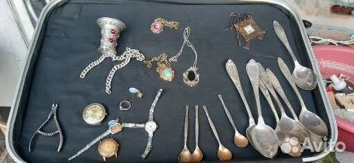 СССР часы, ложки, цепочки, брелки