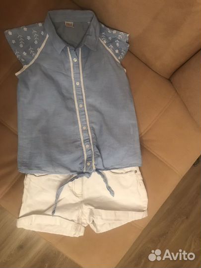 Шорты, футболки, топы Zara, h&m