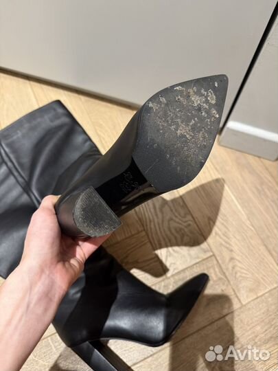 Сапоги натуральная кожа