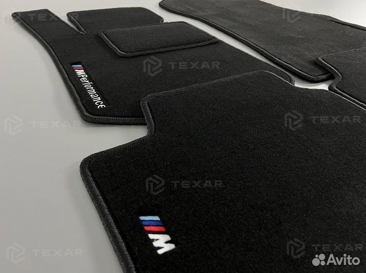 Коврики на BMW 3 G20 ворсовые