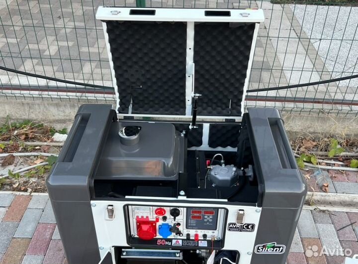 Электростанция дизельная 10 кВт g-power DG11000S3