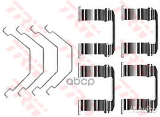 Пружины прижимные дисковых колодок к-т.mazda 62