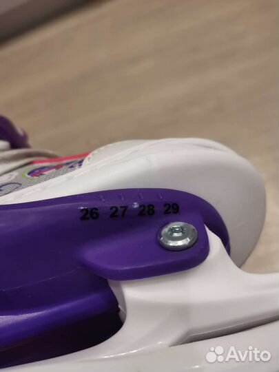 Коньки детские раздвижные 26-29 рр