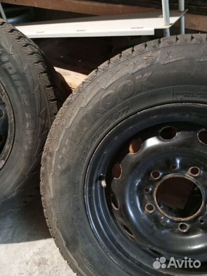 Колеса r 15 зимние NIva Chevrolet Hankook