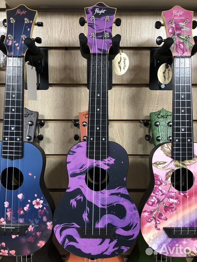 Укулеле сопрано flight TUS-40 dragon