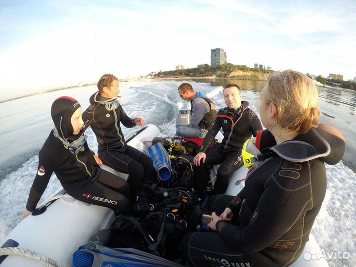 Дайвинг в живописном месте для всех жилающих