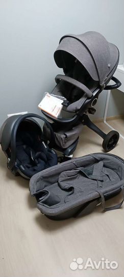 Коляска stokke xplory v5 и автокресло Stokke