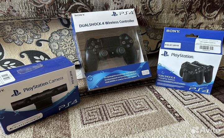 Аксесуары sony ps 4