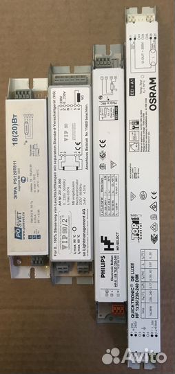 Эпра люминесцентных светильников