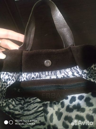 Сумка замшевая, клатч и сумка с узорами