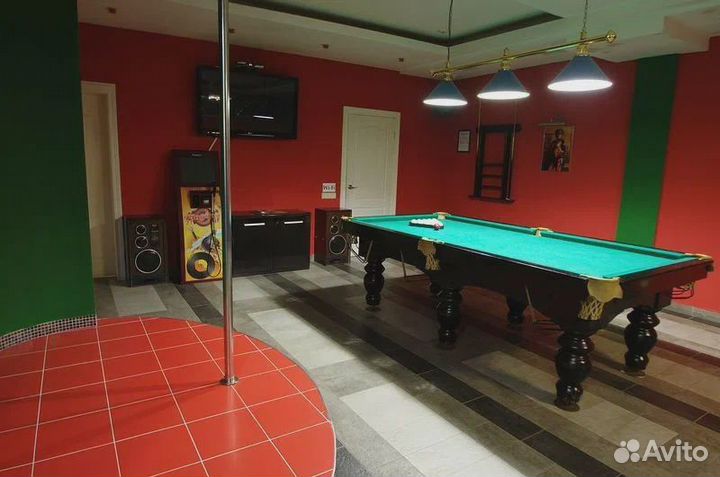 Баня сауна с бассейном