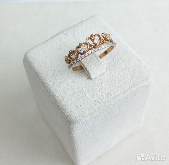 Золотое кольцо 585 пробы. Арт 152