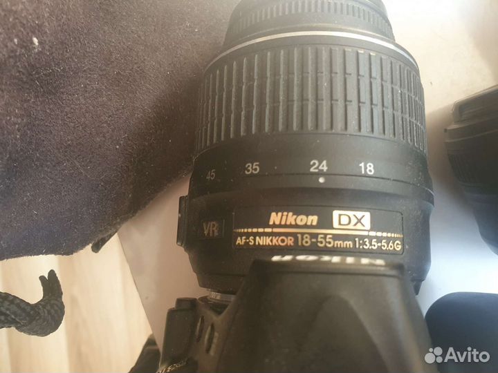 Два Nikon d3100 с объективами