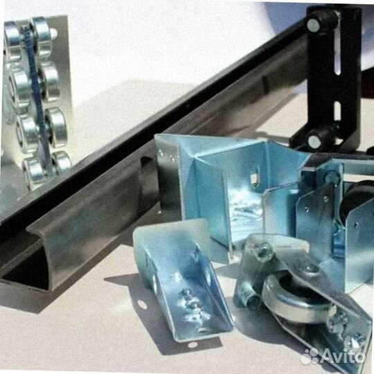 Ролики и направляющие балки для откатных ворот