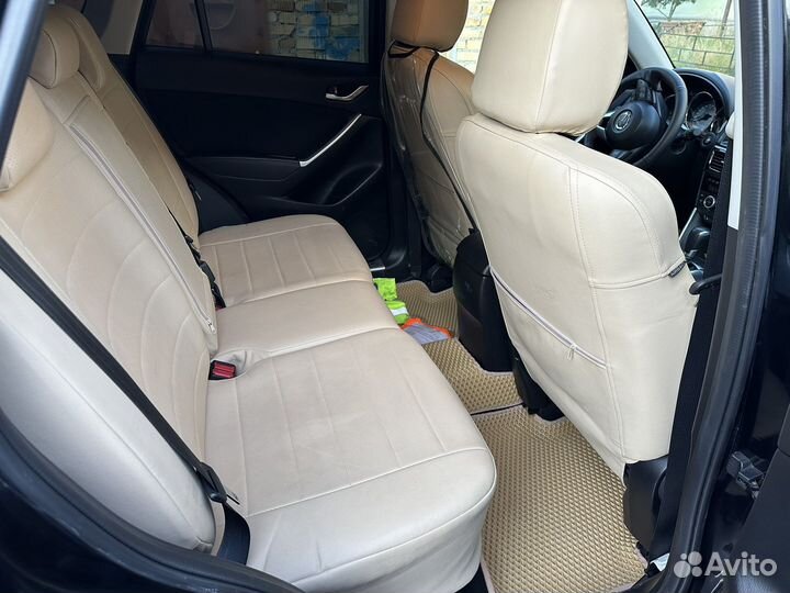 Чехлы на Mazda cx 5 белые