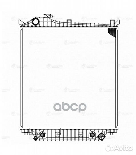 Радиатор охл. для а/м Ford Explorer (06) 4.0/4